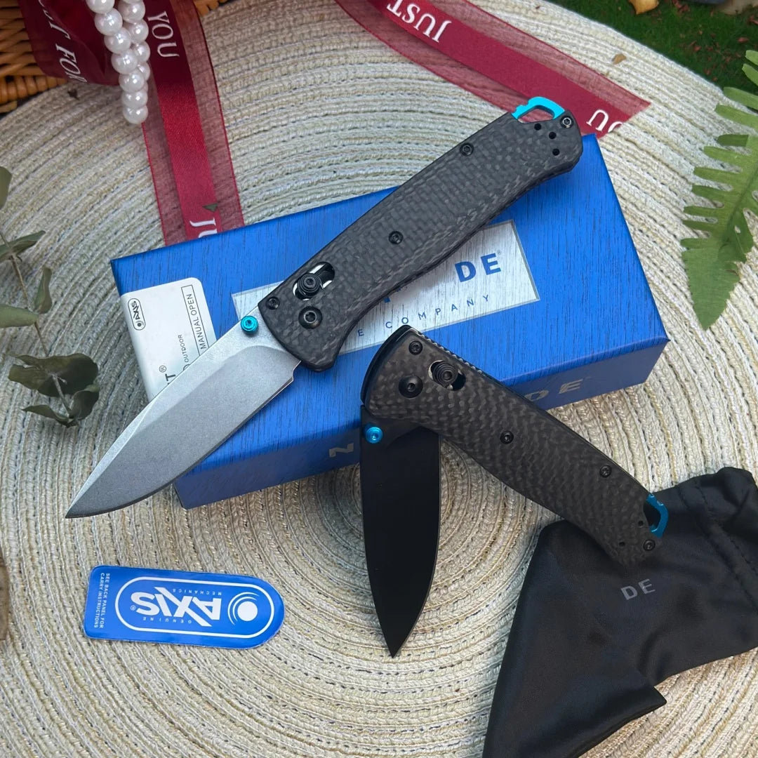 Premium S90V Steel Folding Knife with Carbon Fiber Handle