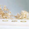 Dainty Gold-Plated Stacking Rings with Cubic Zirconia