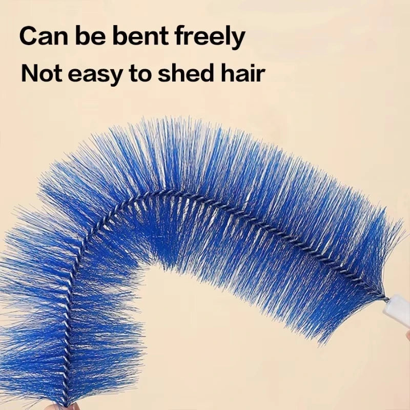 Multifunctional Bendable Dusting Brush for Fans, Blinds & Screens