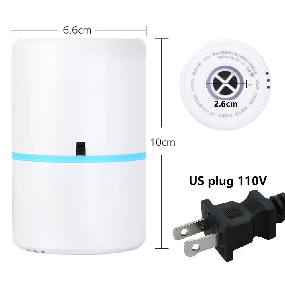 Electric Vacuum Compression Pump for Space-Saving Storage