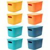 Modern Stackable Storage Bins with Lids