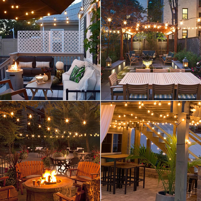 G40 Globe String Lights for Outdoor Use