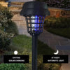 Solar-Powered Bug Zapper Lamp