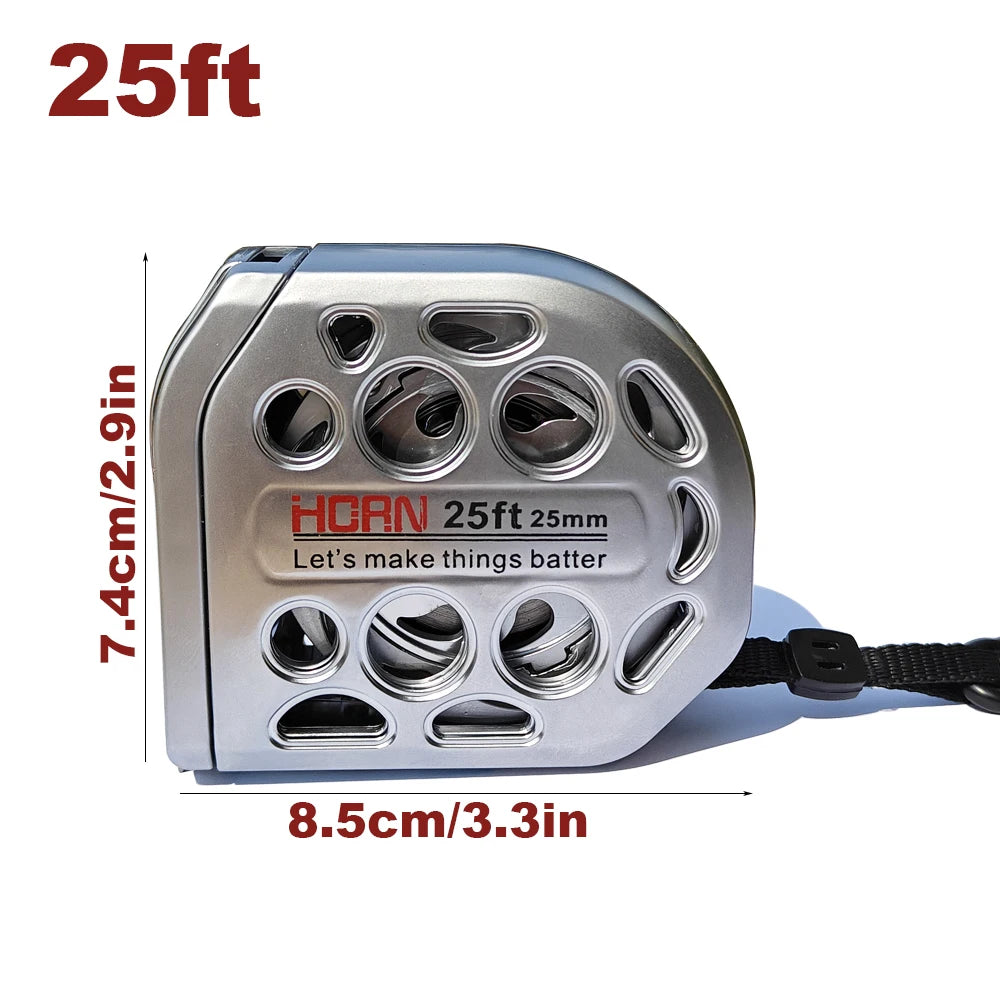 Stainless Steel Retractable Tape Measure