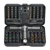 100-in-1 Ratchet Screwdriver Set with Magnetic Bits