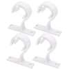 Adjustable Curtain Rod Brackets - Set of 2, 4, or 8