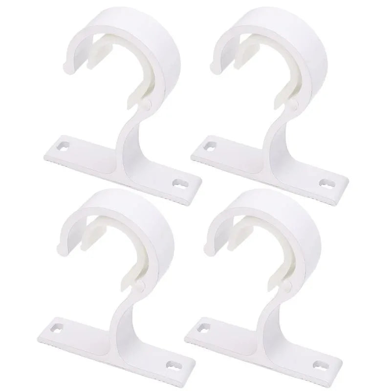 Adjustable Curtain Rod Brackets - Set of 2, 4, or 8