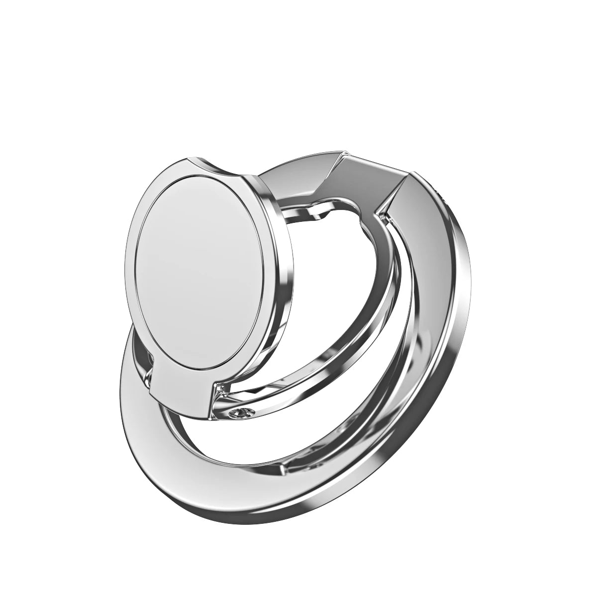 Magnetic Phone Finger Ring Holder with Foldable Stand