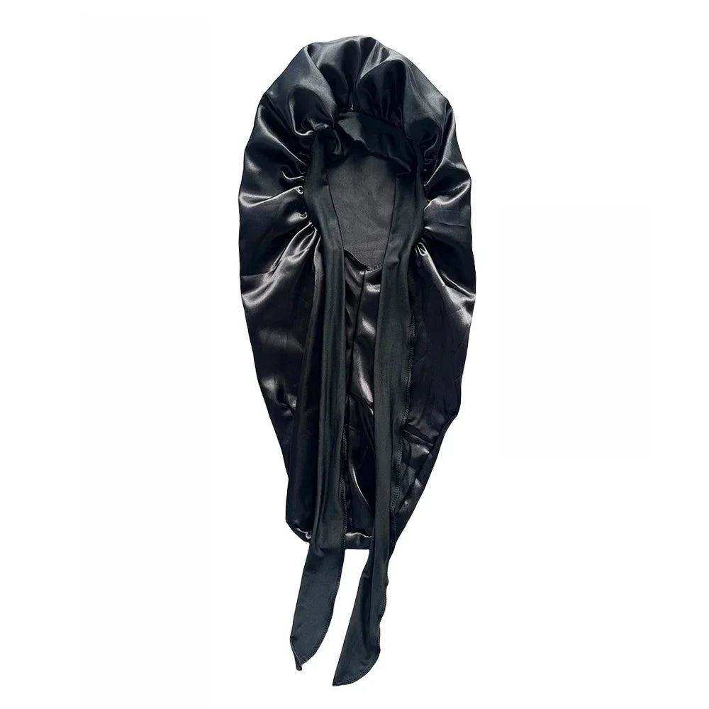 Extra Large Satin Sleep Bonnet for Curly Hair, Dreadlocks, and Braids