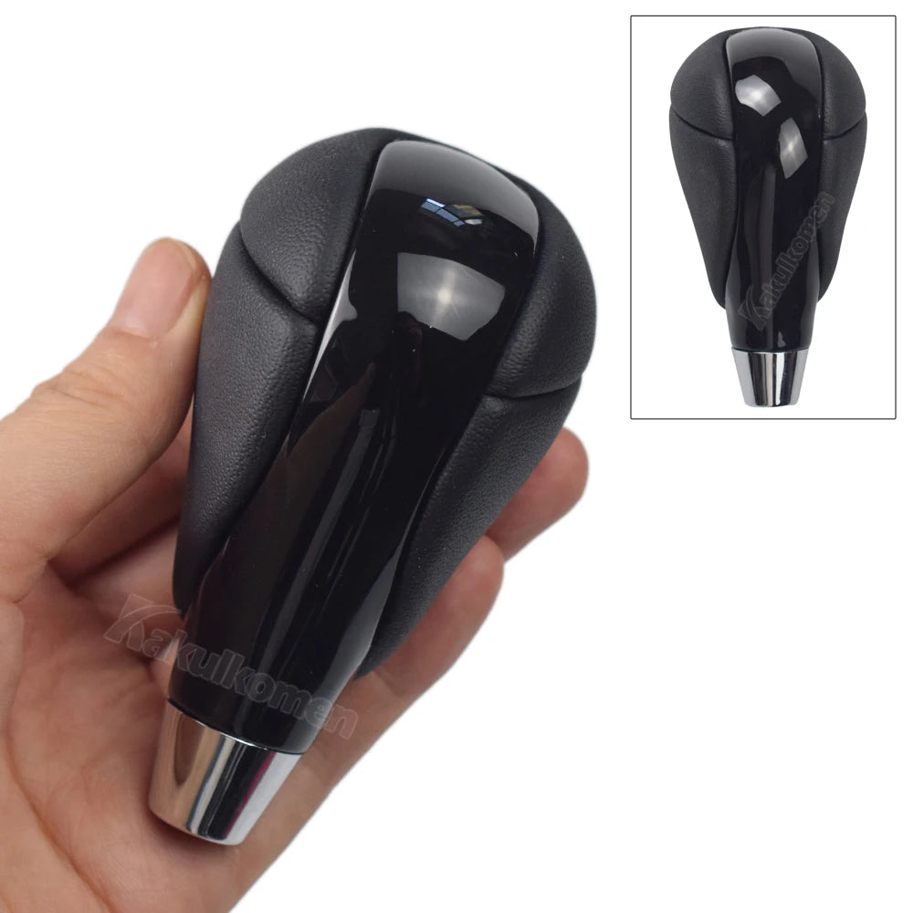 Premium Leather & ABS Automatic Gear Shift Knob