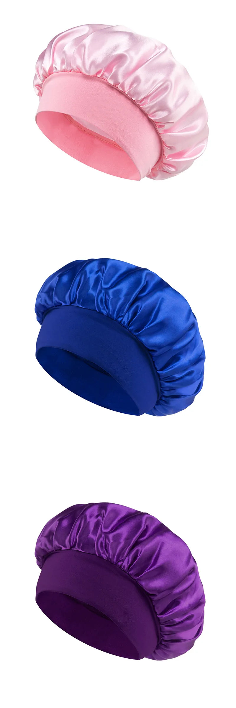 Satin Sleep Bonnet with Adjustable Comfort Band