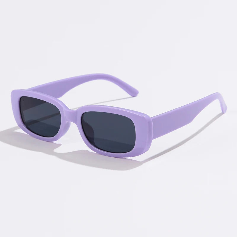 Classic Square Sunglasses with UV400 Protection