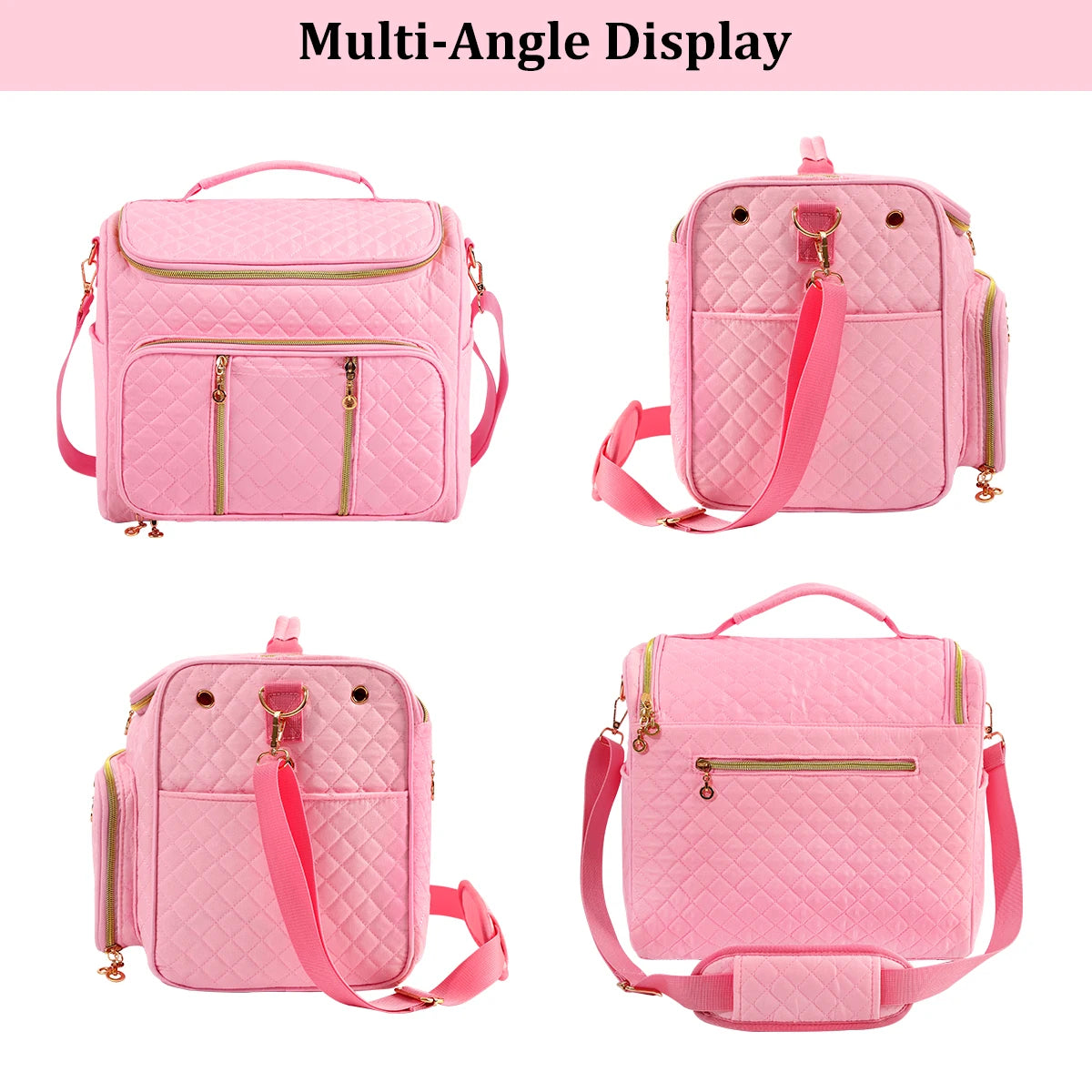 Portable Yarn Storage & Crochet Organizer Bag