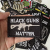 Tactical Military Iron-On Patch with Slogan – Embroidered Badge for DIY Clothing