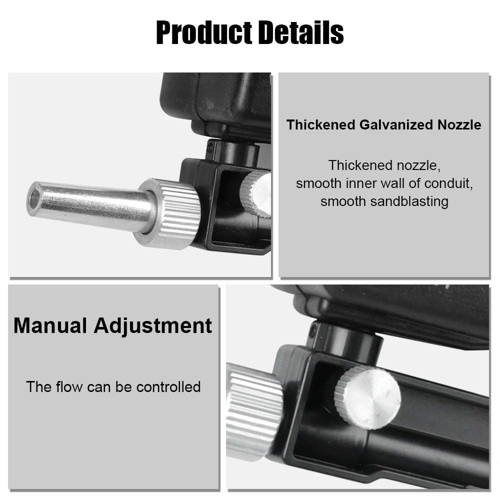 Pneumatic Gravity Sandblasting Gun