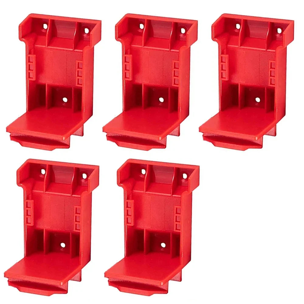 Battery & Tool Holder for 18V/20V Power Tools (5-Pack)