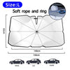 Foldable Car Windshield Sun Shade Umbrella