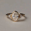 Geometrischer Ring mit Zirkonia
