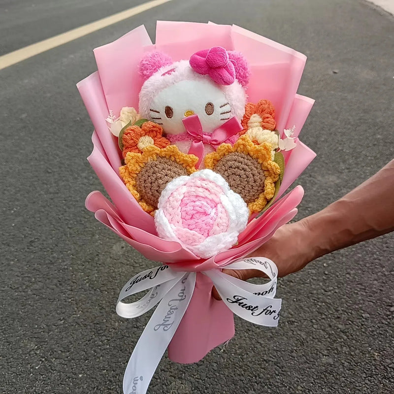 Hello Kitty Plush Rose Bouquet