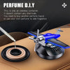 Solar-Powered Helicopter Car Air Freshener