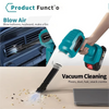 Compact Cordless Vacuum & Blower for Home and Car