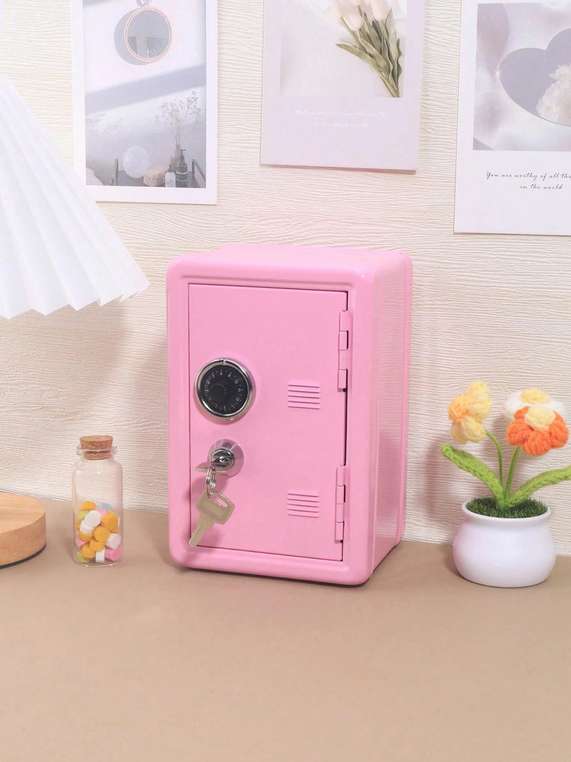 Compact Desktop Safe with Combination Lock