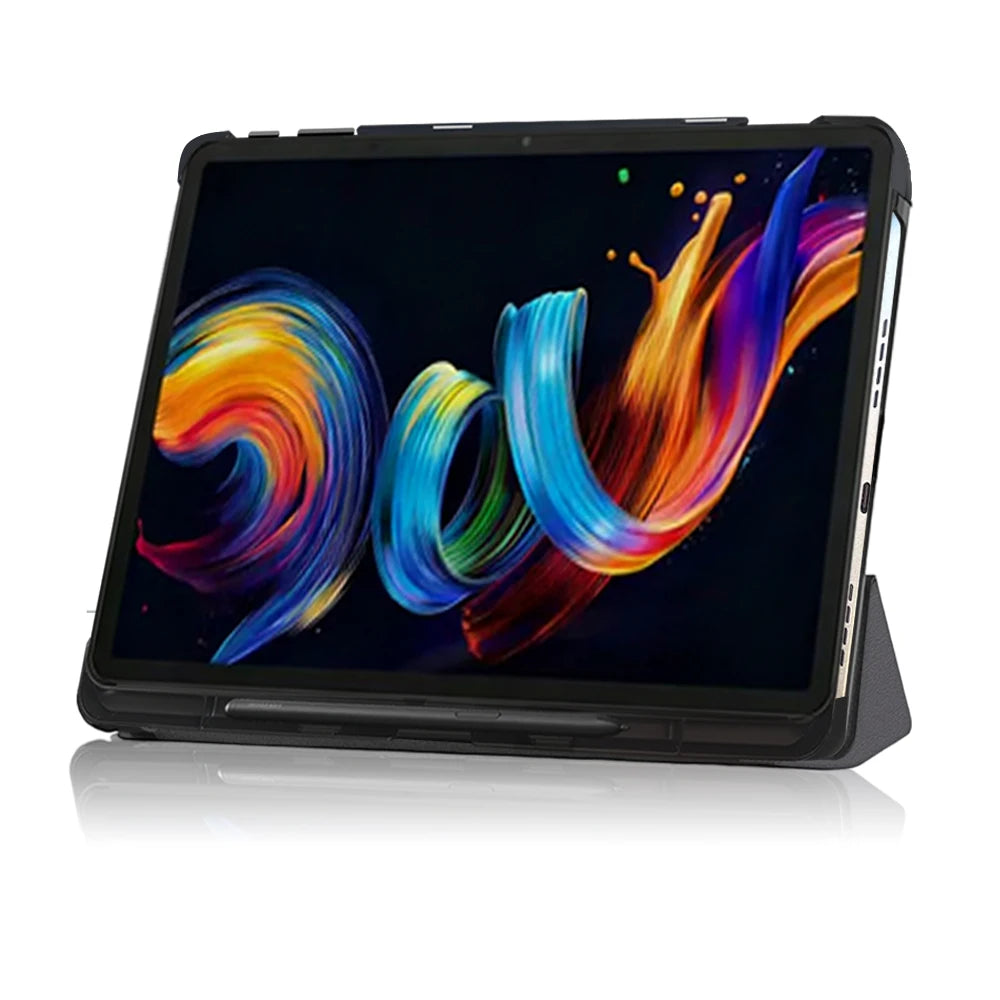 Slim Tri-Fold Folio Case for TCL NxtPaper 11 Plus with Pen Holder