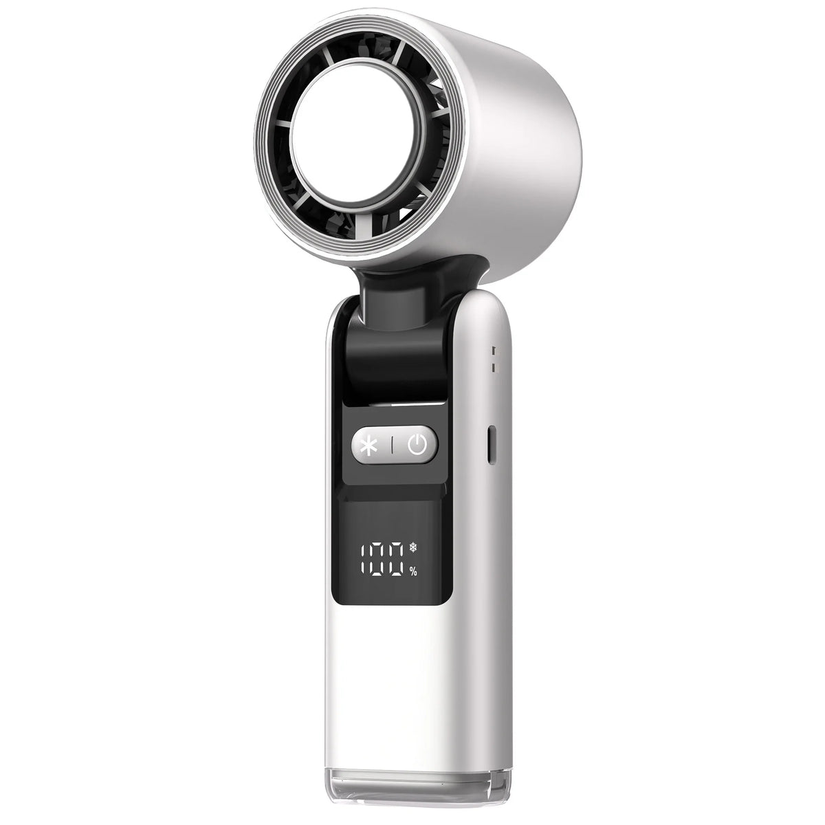 Mini USB Rechargeable Turbo Fan with Digital Display
