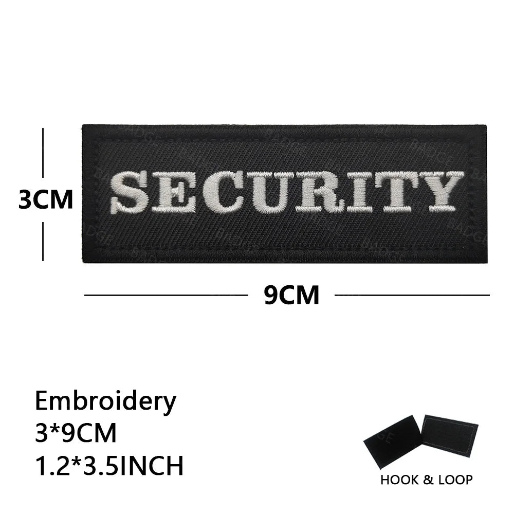 Reflective IR Security Patch with Hook & Loop Backing