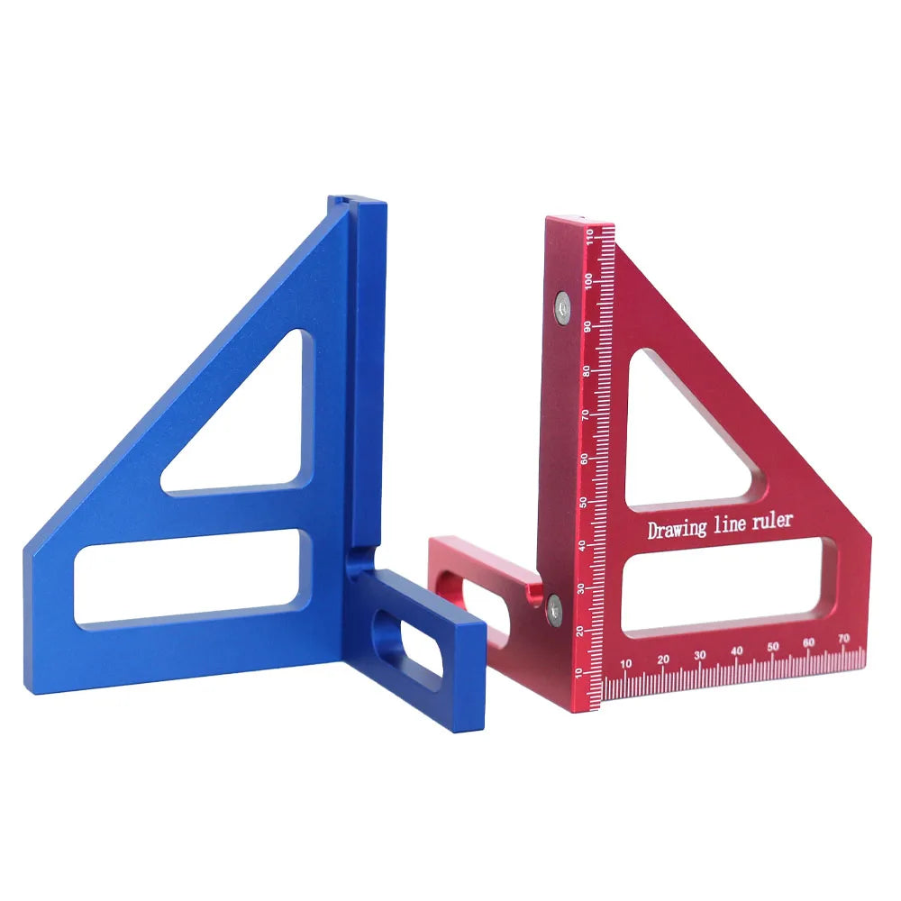 3D Multi-Angle Woodworking Square Ruler