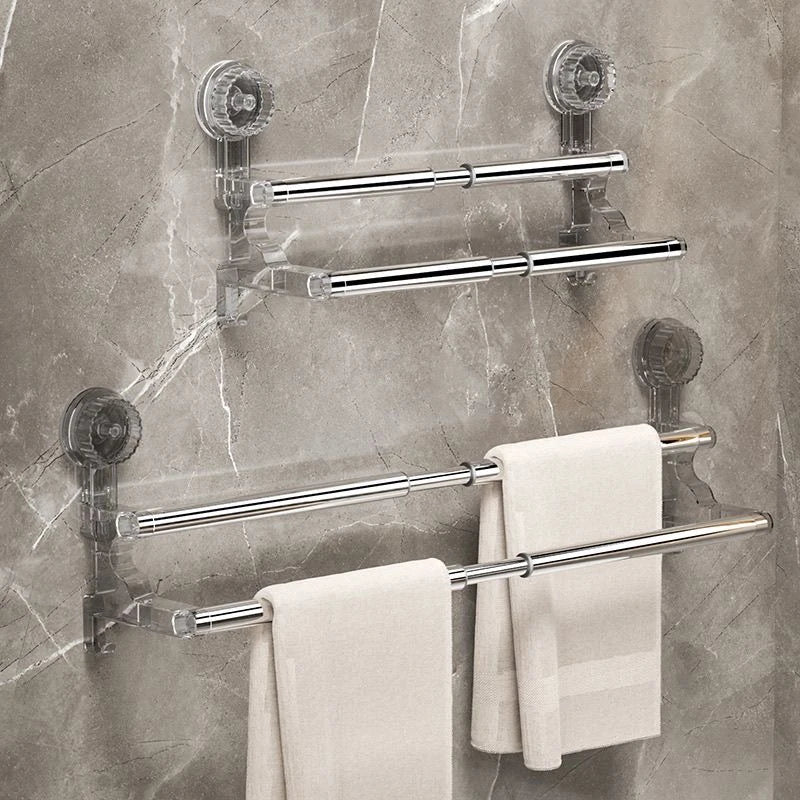 Adjustable Suction Cup Towel Rack