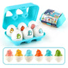 Montessori Shape-Matching Egg Puzzle Set for Toddlers