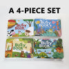 Montessori Busy Book for Toddlers – Reusable Sticker & Velcro Learning Activities