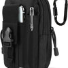 Heavy-Duty Tactical Utility Pouch with MOLLE Straps & Carabiner