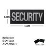 Reflective IR Security Patch with Hook & Loop Backing