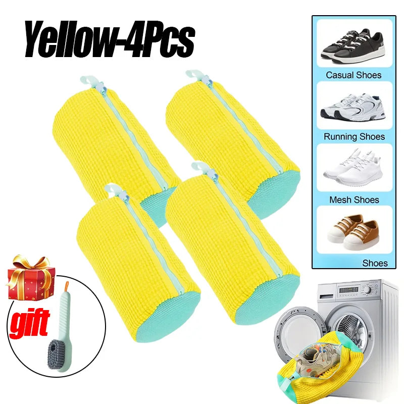 Shoe Laundry Bag with Soft Inner Lining for Sneakers