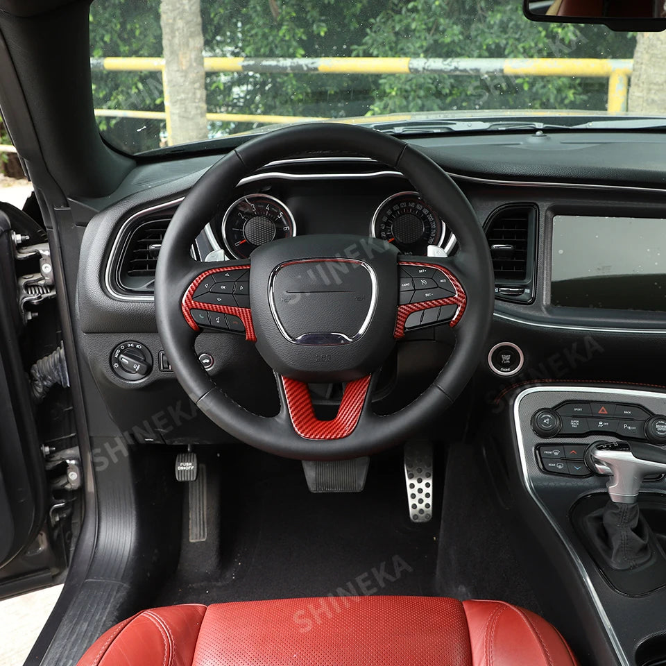 Custom Steering Wheel Cover for Dodge, Jeep, and Chrysler Models