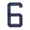 Solar-Powered LED House Number Sign