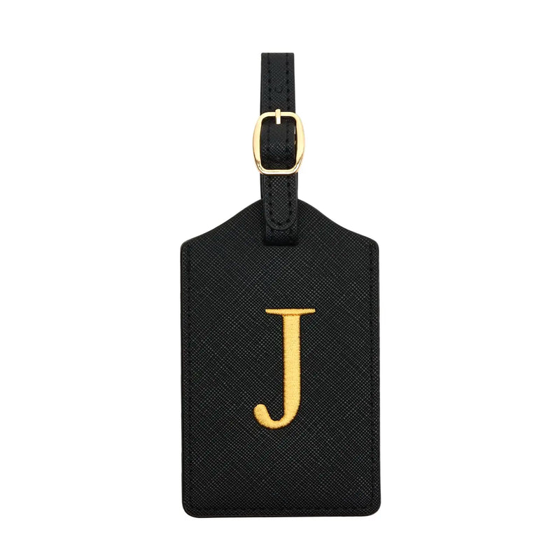 PU Leather Luggage Tag with Privacy Cover