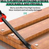 Heavy-Duty Pry Bar with Strike Cap and Nail Puller