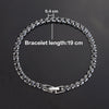 4mm Micro-Pavé Zircon Tennis Bracelet