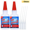 Professional Grade Super Glue – Extra Strong Instant Adhesive for Plastic, Metal, Wood & More