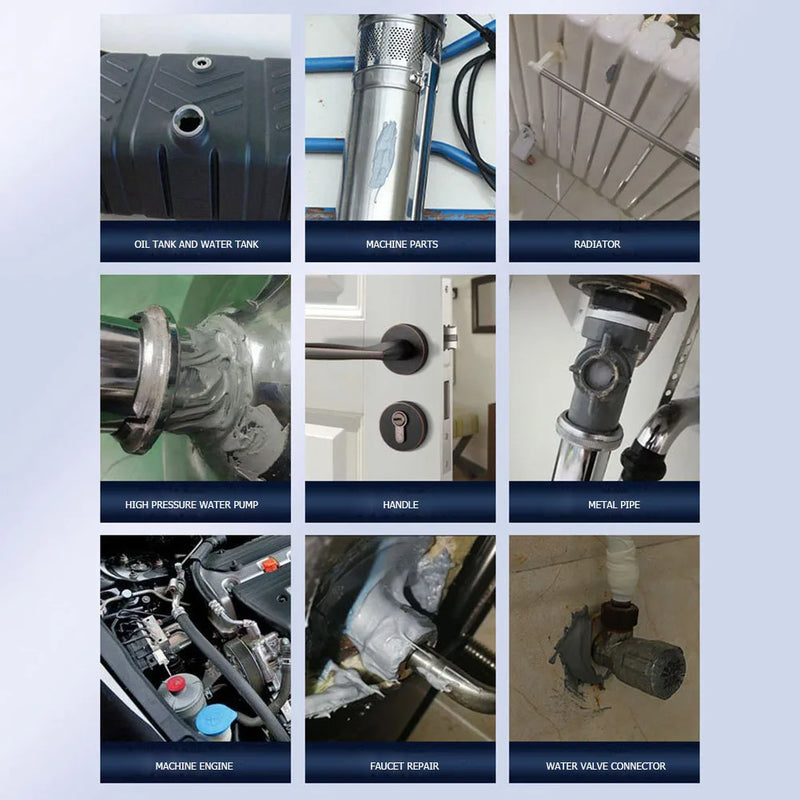 High-Strength Heat-Resistant AB Metal Repair Adhesive