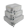 Travel Packing Cubes Set with Compression Zippers