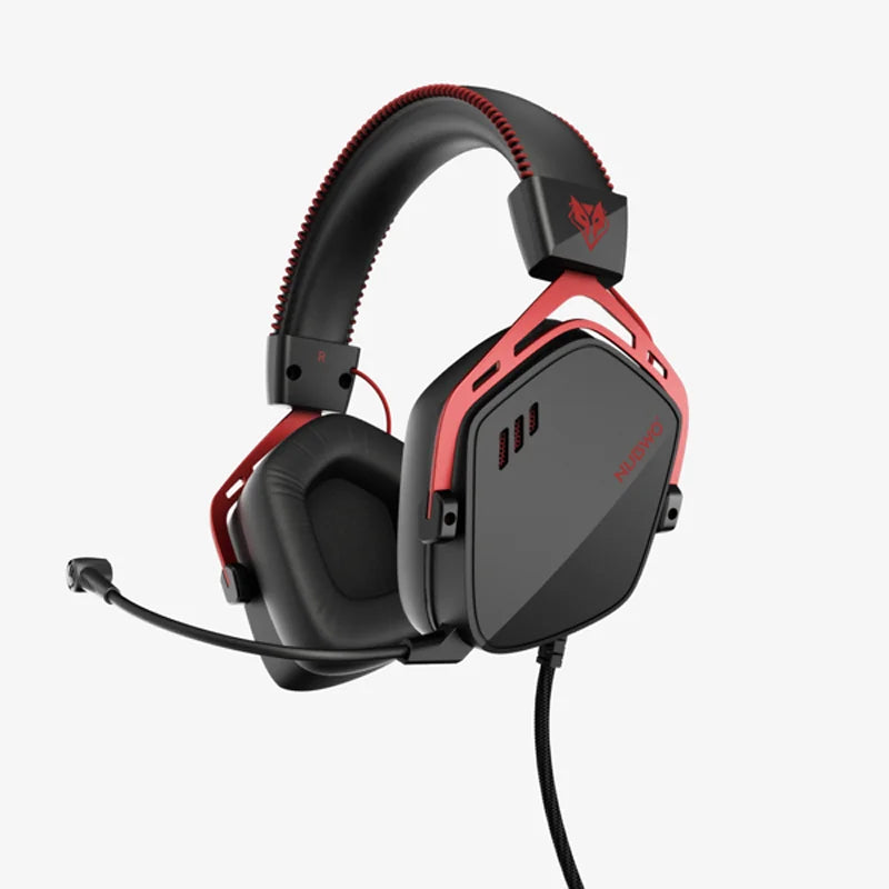 USB Gaming Headset with 7.1 Surround Sound and Noise-Cancelling Mic