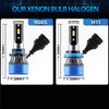 Comparison of 9005 and H11 xenon bulb headlight assemblies for automotive use