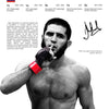 Martial Arts Legend Canvas Wall Art – Inspirational MMA Fighter Poster for Gym & Home