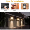 Solar Motion Sensor Outdoor Wall Light