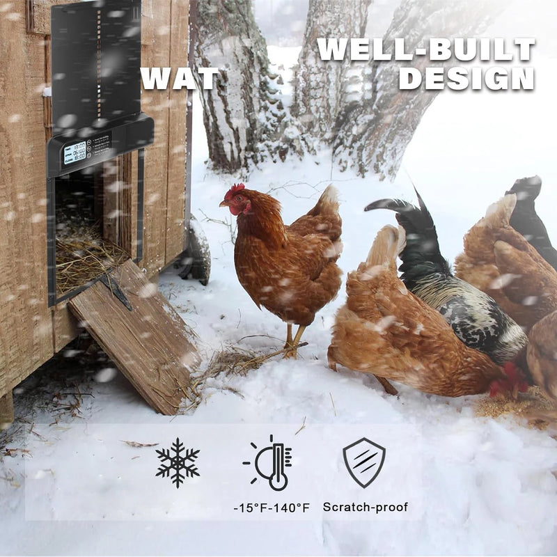 Automatic Chicken Coop Door with Timer