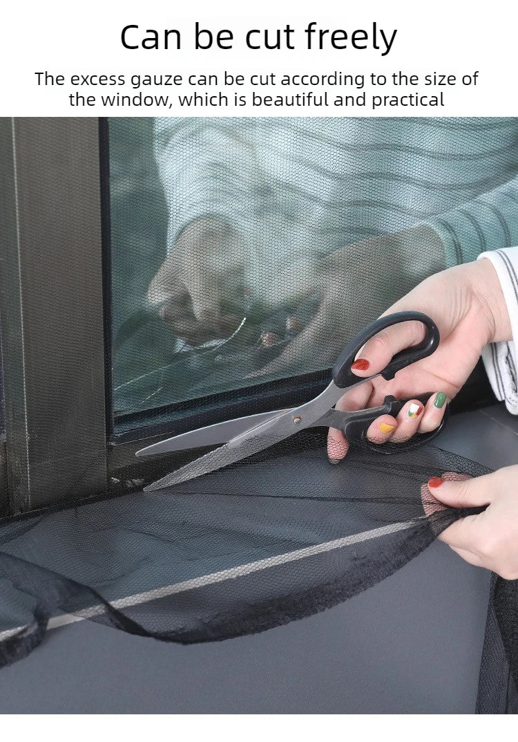 Self-Adhesive Window Screen Mesh – Easy DIY Mosquito Net
